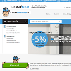 Bestelmaat webdesign - Third Floor Design portfolio