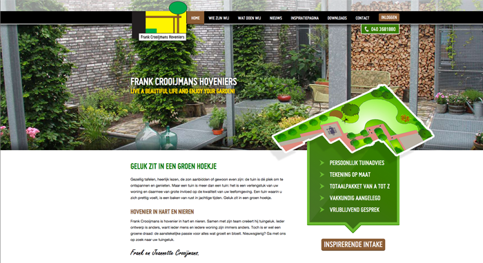 FC-Hoveniers webdesign - Third Floor Design portfolio